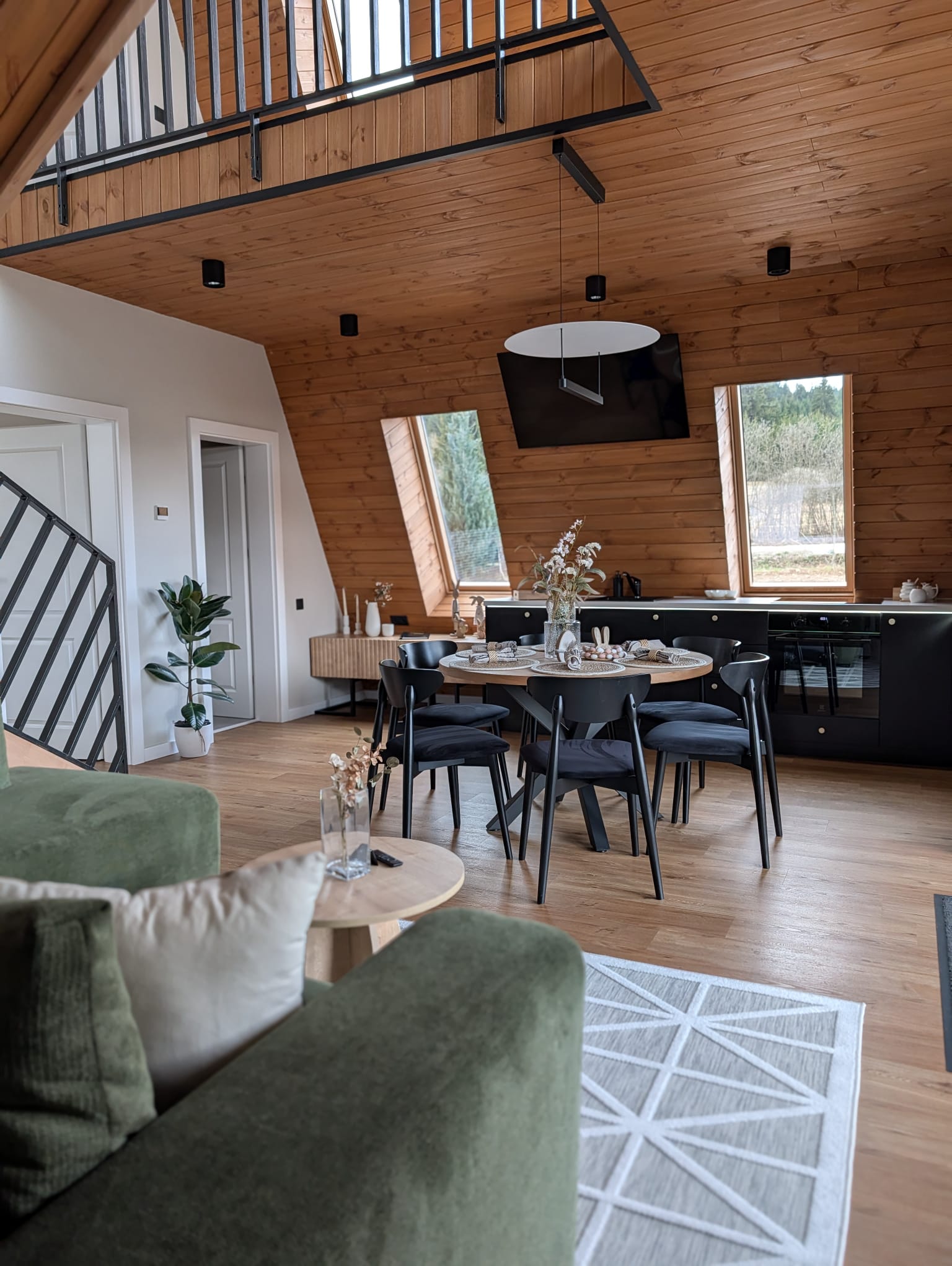 Arc Chalet Transylvania living interior